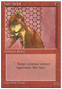 Hurr Jackal⁣ - Fourth Edition⁣ (Rare)