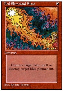 Red Elemental Blast⁣ - Fourth Edition⁣ (Common)