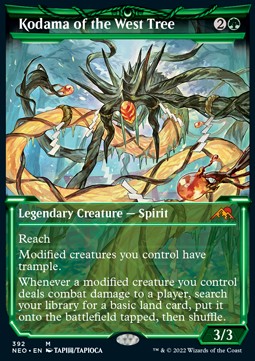 Kodama of the West Tree (V.1)⁣ - Kamigawa: Neon Dynasty: Extras⁣ (Mythic)⁣ [392]