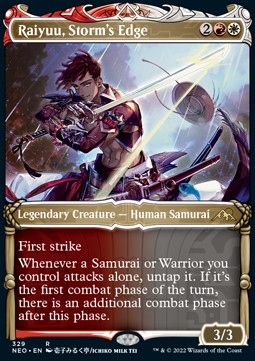 Raiyuu, Storm's Edge (V.1)⁣ - Kamigawa: Neon Dynasty: Extras⁣ (Rare)⁣ [329]