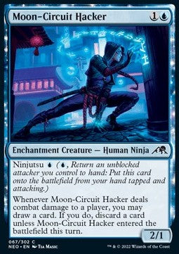 Moon-Circuit Hacker⁣ - Kamigawa: Neon Dynasty⁣ (Common)⁣ [67]