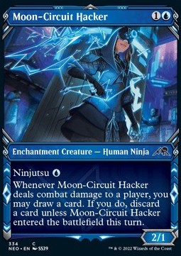 Moon-Circuit Hacker⁣ - Kamigawa: Neon Dynasty: Extras⁣ (Common)⁣ [334]