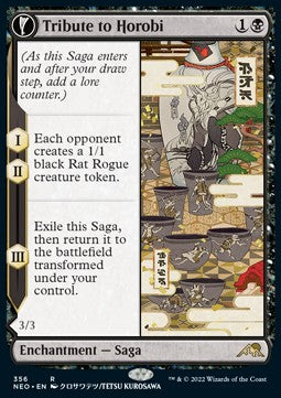 Tribute to Horobi // Echo of Death's Wail (V.1)⁣ - Kamigawa: Neon Dynasty: Extras⁣ (Rare)⁣ [356]