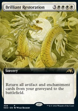 Brilliant Restoration (V.2)⁣ - Kamigawa: Neon Dynasty: Extras⁣ (Rare)⁣ [434]