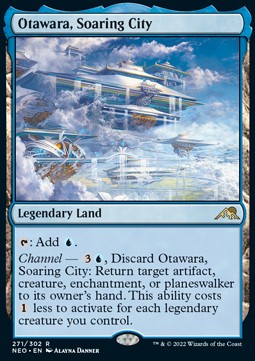 Otawara, Soaring City⁣ - Kamigawa: Neon Dynasty⁣ (Rare)⁣ [271]