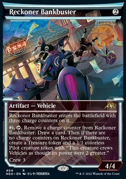 Reckoner Bankbuster (V.1)⁣ - Kamigawa: Neon Dynasty: Extras⁣ (Rare)⁣ [404]