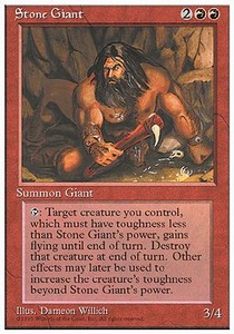 Stone Giant⁣ - Fourth Edition⁣ (Uncommon)