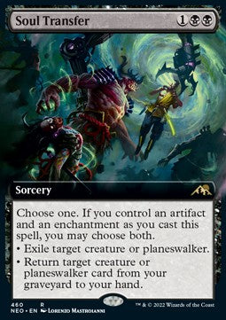 Soul Transfer (V.2)⁣ - Kamigawa: Neon Dynasty: Extras⁣ (Rare)⁣ [460]
