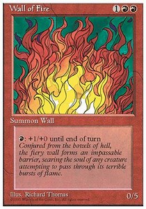 Wall of Fire⁣ - Fourth Edition⁣ (Uncommon)