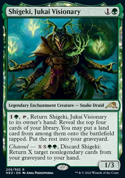 Shigeki, Jukai Visionary⁣ - Kamigawa: Neon Dynasty⁣ (Rare)⁣ [206]