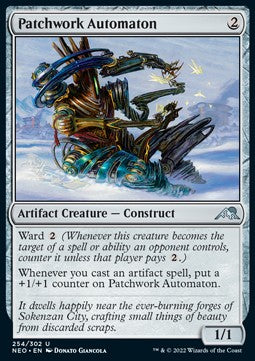 Patchwork Automaton⁣ - Kamigawa: Neon Dynasty⁣ (Uncommon)⁣ [254]