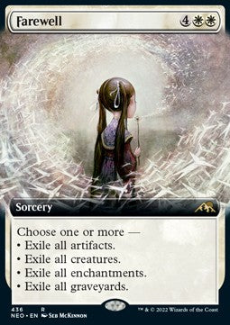 Farewell (V.2)⁣ - Kamigawa: Neon Dynasty: Extras⁣ (Rare)⁣ [436]