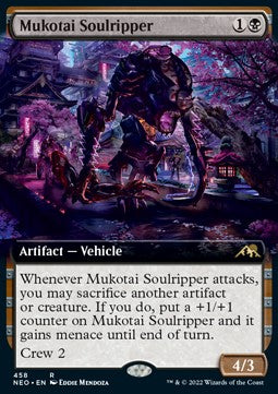 Mukotai Soulripper (V.2)⁣ - Kamigawa: Neon Dynasty: Extras⁣ (Rare)⁣ [458]