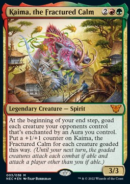 Kaima, the Fractured Calm (V.1)⁣ - Commander: Kamigawa: Neon Dynasty⁣ (Mythic)⁣ [3]
