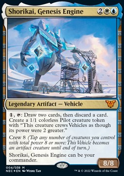 Shorikai, Genesis Engine (V.1)⁣ - Commander: Kamigawa: Neon Dynasty⁣ (Mythic)⁣ [4]