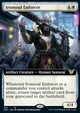 Ironsoul Enforcer (V.2)⁣ - Commander: Kamigawa: Neon Dynasty⁣ (Rare)⁣ [41]