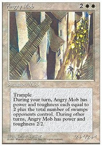 Angry Mob⁣ - Fourth Edition⁣ (Uncommon)