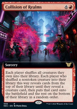 Collision of Realms (V.2)⁣ - Commander: Kamigawa: Neon Dynasty⁣ (Rare)⁣ [58]