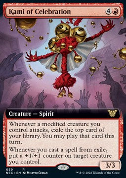 Kami of Celebration (V.2)⁣ - Commander: Kamigawa: Neon Dynasty⁣ (Rare)⁣ [59]