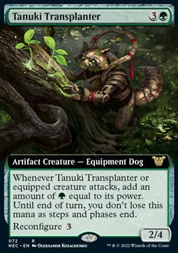Tanuki Transplanter (V.2)⁣ - Commander: Kamigawa: Neon Dynasty⁣ (Rare)⁣ [72]