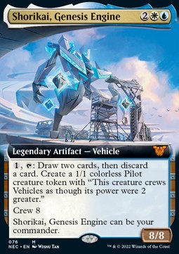 Shorikai, Genesis Engine (V.2)⁣ - Commander: Kamigawa: Neon Dynasty⁣ (Mythic)⁣ [76]