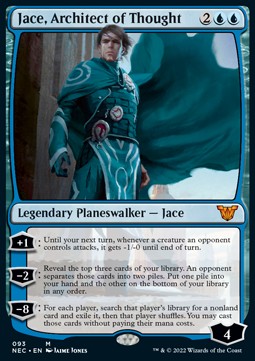 Jace, Architect of Thought⁣ - Commander: Kamigawa: Neon Dynasty⁣ (Mythic)⁣ [93]