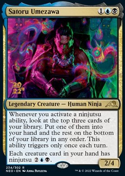 Satoru Umezawa (V.1)⁣ - Kamigawa: Neon Dynasty: Promos⁣ (Rare)⁣ [234]