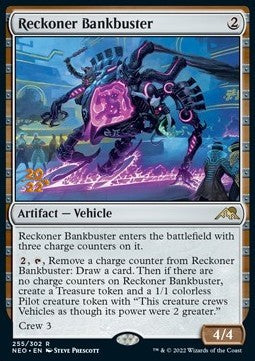 Reckoner Bankbuster (V.1)⁣ - Kamigawa: Neon Dynasty: Promos⁣ (Rare)⁣ [255]