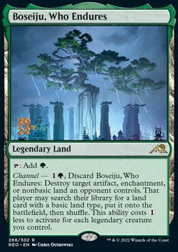 Boseiju, Who Endures (V.1)⁣ - Kamigawa: Neon Dynasty: Promos⁣ (Rare)⁣ [266]