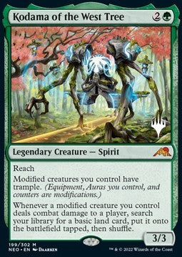 Kodama of the West Tree (V.2)⁣ - Kamigawa: Neon Dynasty: Promos⁣ (Mythic)⁣ [199]