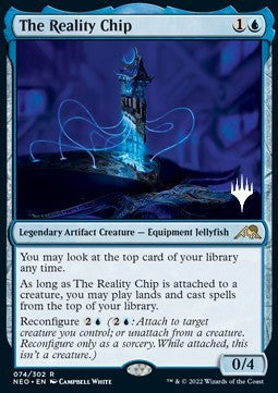 The Reality Chip (V.2)⁣ - Kamigawa: Neon Dynasty: Promos⁣ (Rare)⁣ [74]