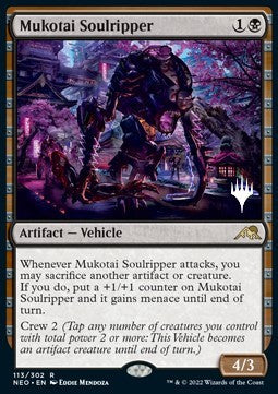 Mukotai Soulripper (V.2)⁣ - Kamigawa: Neon Dynasty: Promos⁣ (Rare)⁣ [113]