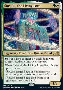 Satsuki, the Living Lore (V.2)⁣ - Kamigawa: Neon Dynasty: Promos⁣ (Rare)⁣ [235]