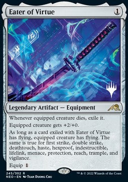 Eater of Virtue (V.2)⁣ - Kamigawa: Neon Dynasty: Promos⁣ (Rare)⁣ [245]