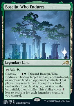 Boseiju, Who Endures (V.2)⁣ - Kamigawa: Neon Dynasty: Promos⁣ (Rare)⁣ [266]