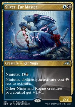 Silver-Fur Master⁣ - Kamigawa: Neon Dynasty: Promos⁣ (Uncommon)⁣ [511]