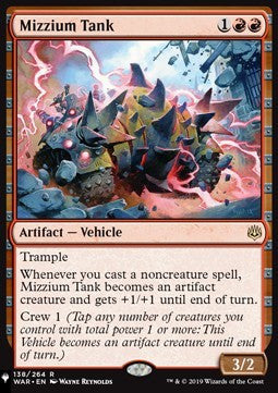 Mizzium Tank⁣ - The List⁣ (Rare)⁣ [138]