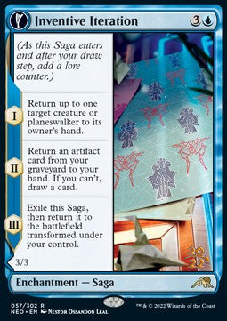 Inventive Iteration // Living Breakthrough⁣ - Kamigawa: Neon Dynasty: Promos⁣ (Rare)⁣ [57]
