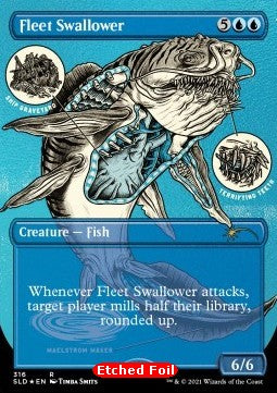Fleet Swallower (V.2)⁣ - Secret Lair Drop Series: October Superdrop 2021⁣ (Rare)⁣ [316]