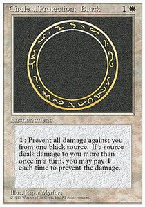 Circle of Protection: Black⁣ - Fourth Edition⁣ (Common)
