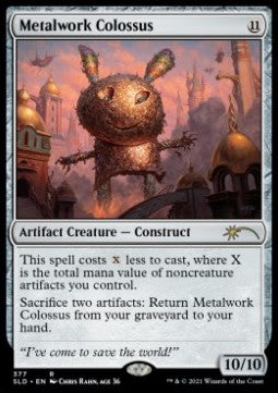 Metalwork Colossus (V.1)⁣ - Secret Lair Drop Series: Extra Life⁣ (Rare)⁣ [377]