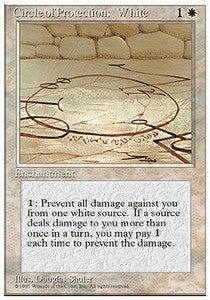 Circle of Protection: White⁣ - Fourth Edition⁣ (Common)