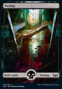 Swamp (V.1)⁣ - Streets of New Capenna⁣ (Land)⁣ [276]