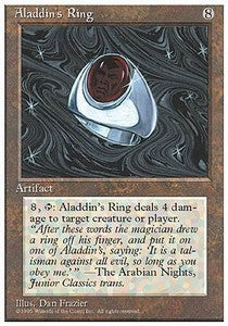 Aladdin's Ring⁣ - Fourth Edition⁣ (Rare)