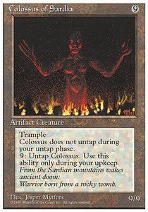Colossus of Sardia⁣ - Fourth Edition⁣ (Rare)