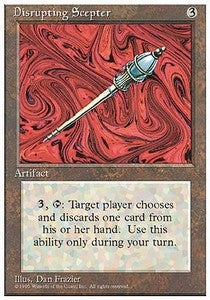 Disrupting Scepter⁣ - Fourth Edition⁣ (Rare)