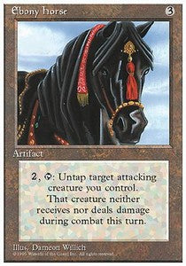 Ebony Horse⁣ - Fourth Edition⁣ (Rare)