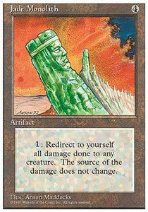 Jade Monolith⁣ - Fourth Edition⁣ (Rare)