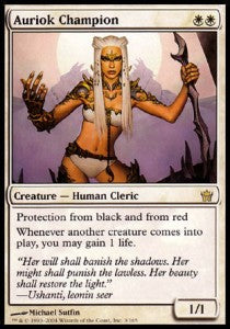 Auriok Champion⁣ - Fifth Dawn⁣ (Rare)⁣ [3]