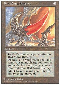 Red Mana Battery⁣ - Fourth Edition⁣ (Rare)